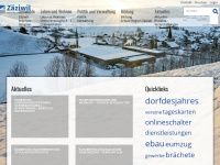 zaeziwil.ch Webseite Vorschau
