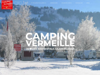 camping-vermeille.ch Webseite Vorschau