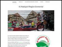 ig-radsport.ch Webseite Vorschau