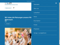 sekzh.ch Webseite Vorschau