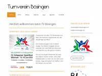 tv-boesingen.ch Webseite Vorschau