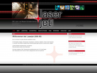 laserjet.ch Webseite Vorschau