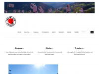 karate-duedingen.ch Webseite Vorschau