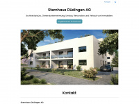 sternhaus.ch Webseite Vorschau