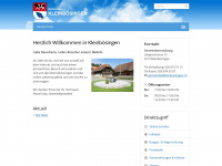kleinboesingen.ch Webseite Vorschau