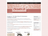 ckreativ.ch Webseite Vorschau