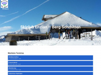 skiclub-enzian.ch Webseite Vorschau