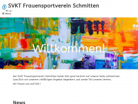 svkt-schmitten.ch Webseite Vorschau