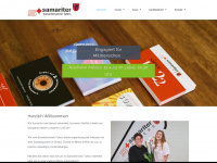 samariter-tafers.ch Webseite Vorschau