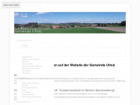 ulmiz.ch Webseite Vorschau
