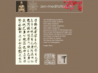 zen-meditation.ch Webseite Vorschau