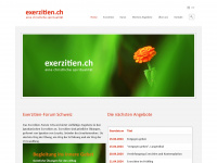 exerzitien.ch Webseite Vorschau