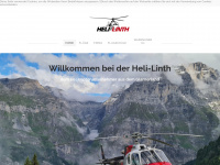heli-linth.ch Webseite Vorschau