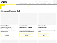 kfn.ch Webseite Vorschau