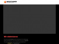 weisstanner.ch Webseite Vorschau