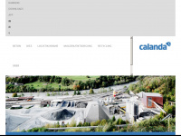 calanda.ch Webseite Vorschau