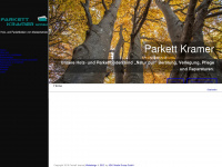 parkettkramer.ch Webseite Vorschau