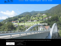 sscmastrils.ch Webseite Vorschau