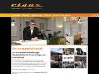 claus.ch Webseite Vorschau