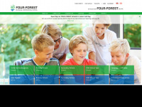 four-forestschool.ch Webseite Vorschau
