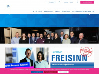 fdp-emmen.ch Webseite Vorschau