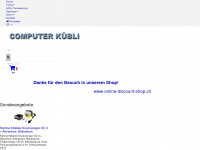 online-discount-shop.ch Webseite Vorschau