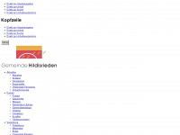 hildisrieden.ch Webseite Vorschau
