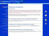 nexnet.ch Webseite Vorschau