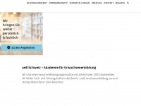 aeb.ch Webseite Vorschau