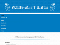 maettli-zunft-littau.ch Webseite Vorschau