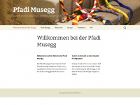 musegg.ch Webseite Vorschau