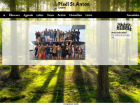 pfadi-st-anton.ch Webseite Vorschau