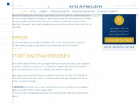alpina-luzern.ch Webseite Vorschau