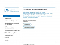 lav.ch Webseite Vorschau