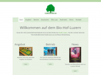 bio-hof-luzern.ch Webseite Vorschau