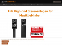 hifi-zm.ch Webseite Vorschau