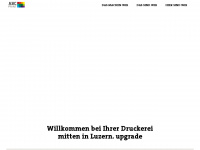 abcprint.ch Webseite Vorschau