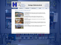 heiniger-el-tech.ch Webseite Vorschau