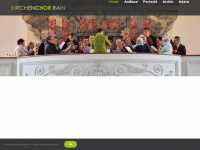kirchenchor-rain.ch Webseite Vorschau