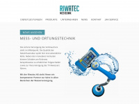 riwatec.ch Webseite Vorschau