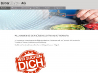 buetler-ag.ch Webseite Vorschau