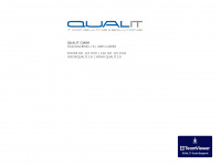 qualit.ch Webseite Vorschau