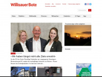 willisauerbote.ch Webseite Vorschau