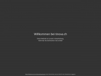 tinova.ch Webseite Vorschau