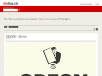 diebar.ch Webseite Vorschau