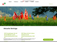 svp-nw.ch Webseite Vorschau
