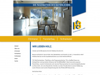 holzbau-bucher.ch Webseite Vorschau