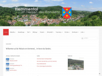 hemmental.ch Webseite Vorschau