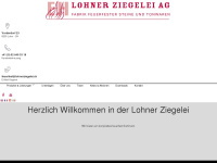 lohnerziegelei.ch Webseite Vorschau