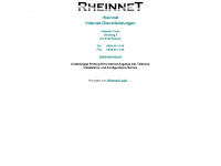 rheinnet.ch Webseite Vorschau